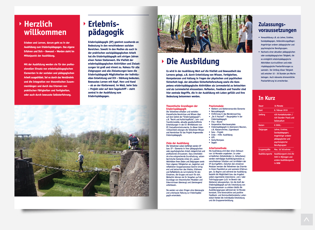 Brochure HAN Belevingspedagogiek