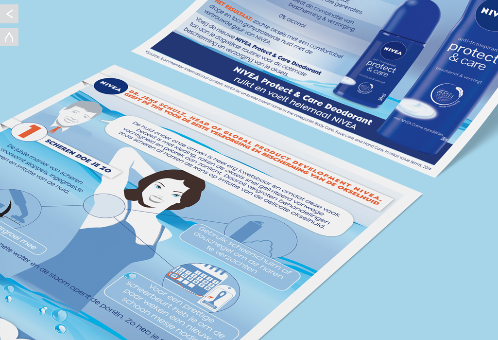 INFOGRAPHIC Nivea Protect en Care Deodorant